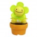 Smile Flower Flip Flap Solar Powered Dancing Swinging Toy Gift For Car Decor   132726399069